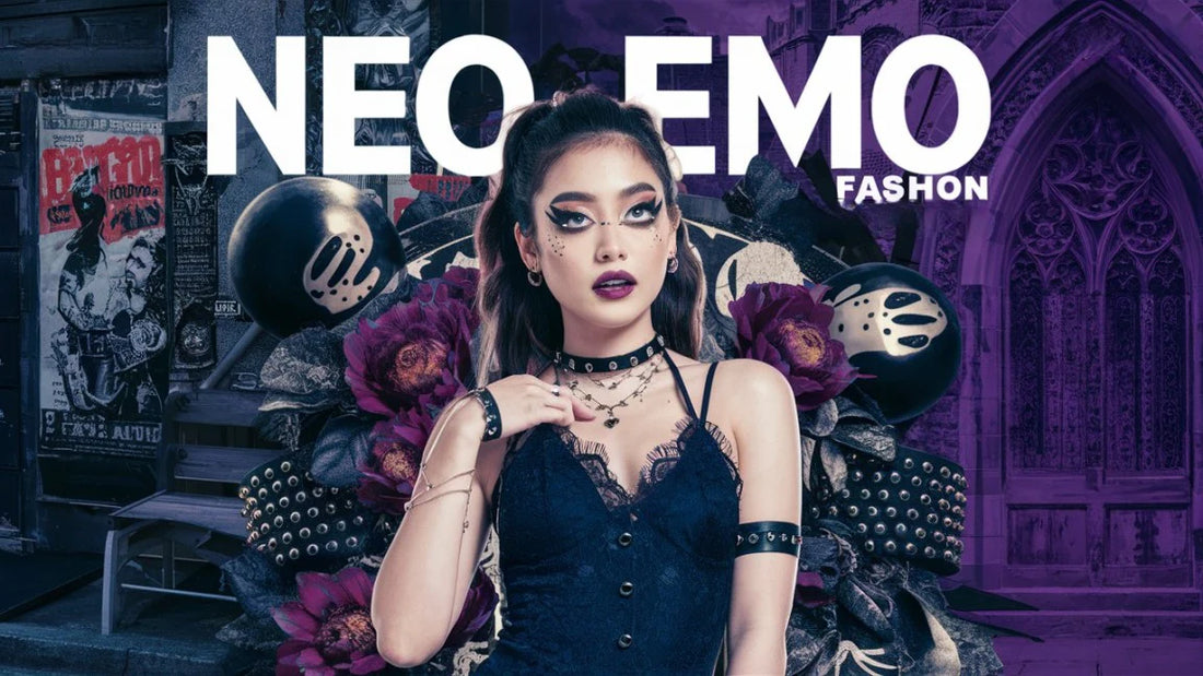 Embrace the Neo-Emo Trend: Dark, Edgy, and Modern Fashion Revival | Marvis