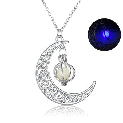 Glow with Elegance: Moon Healing Necklace for Radiant Nights | Marvis - Marvis