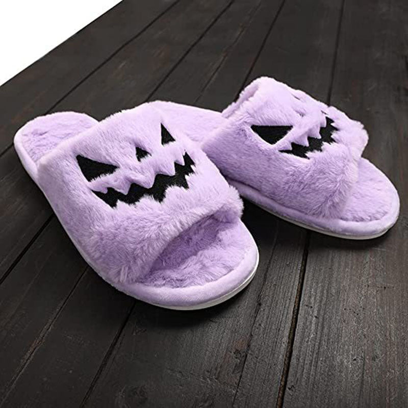 Snuggle Up in Style: Halloween Cute Warm Home Slippers | Marvis - Marvis