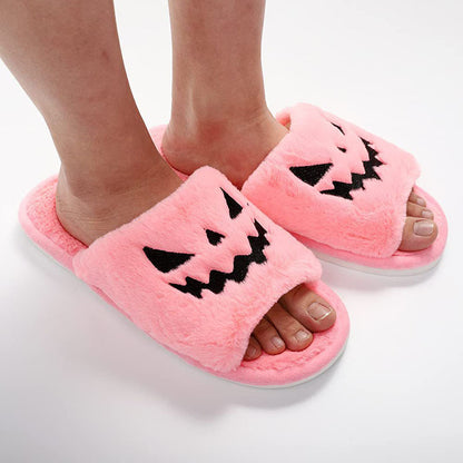 Snuggle Up in Style: Halloween Cute Warm Home Slippers | Marvis - Marvis