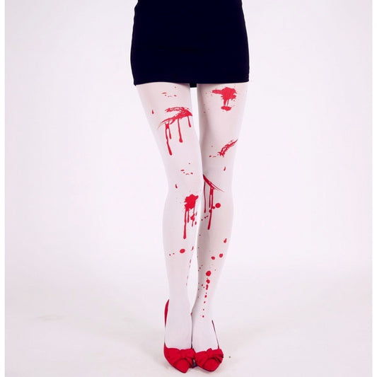 Spooktacular Bloody Skull Pantyhose – Dare to Scare! | Marvis - Marvis