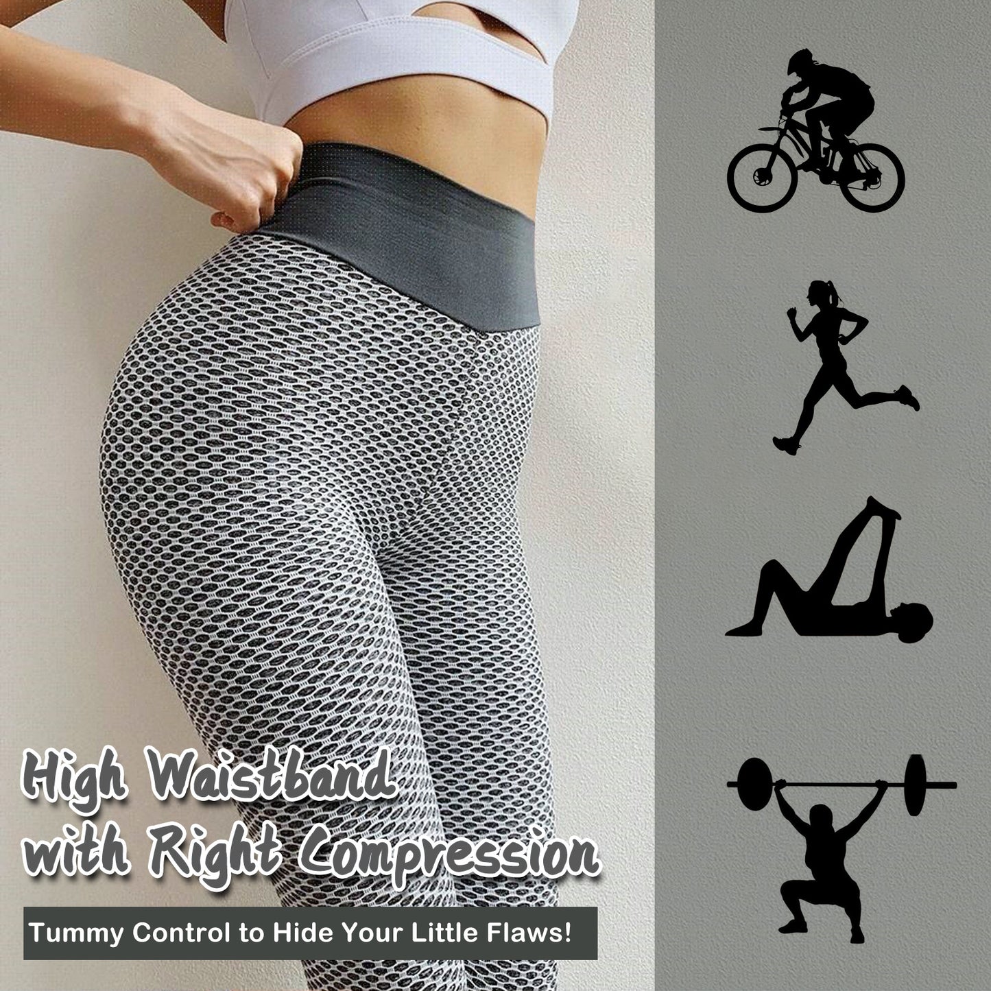 Ultimate Booty Boost: High-Waist Butt-Lifting TikTok Leggings | Marvis - Marvis