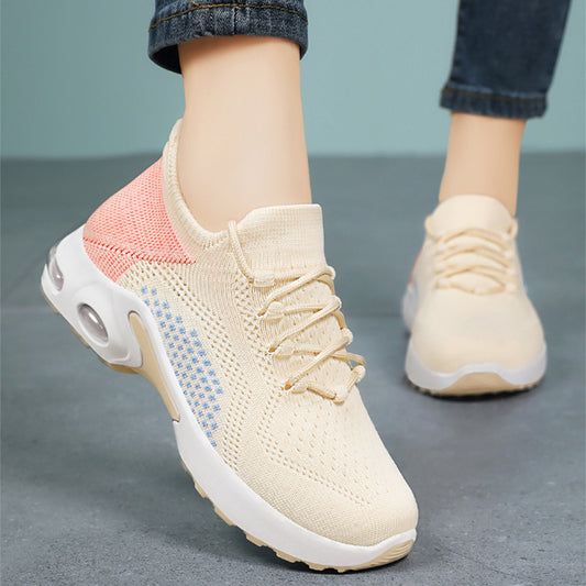 Walk on Air: Lace-Up Air Cushion Sneakers for All-Day Comfort | Marvis - Marvis