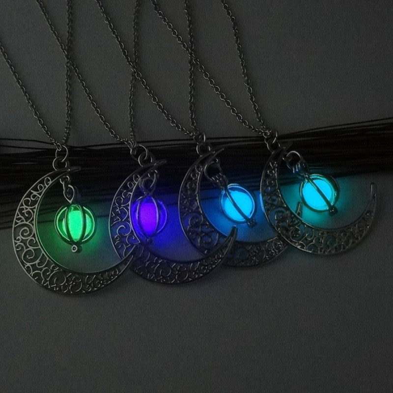 Glow with Elegance: Moon Healing Necklace for Radiant Nights | Marvis - Marvis