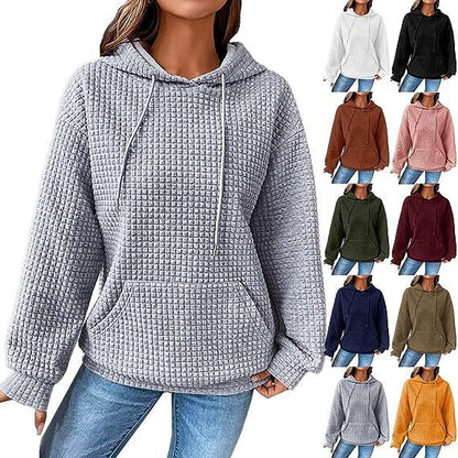 Cozy Up in Chic: Women's Loose Long-Sleeved Sweater | Marvis - Marvis