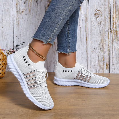 Step Up Your Game: Casual Lace-Up Mesh Sneakers for Everyday Adventures | Marvis - Marvis