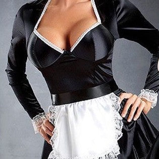 Spooky & Sassy: Halloween Maid Dress for Bold Women | Marvis - Marvis