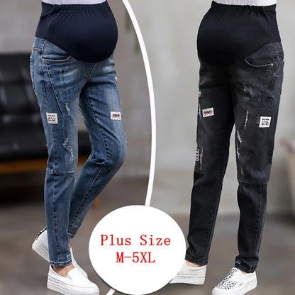 Stylish & Comfy Maternity Blue Jeans for Moms-to-Be | Marvis - Marvis