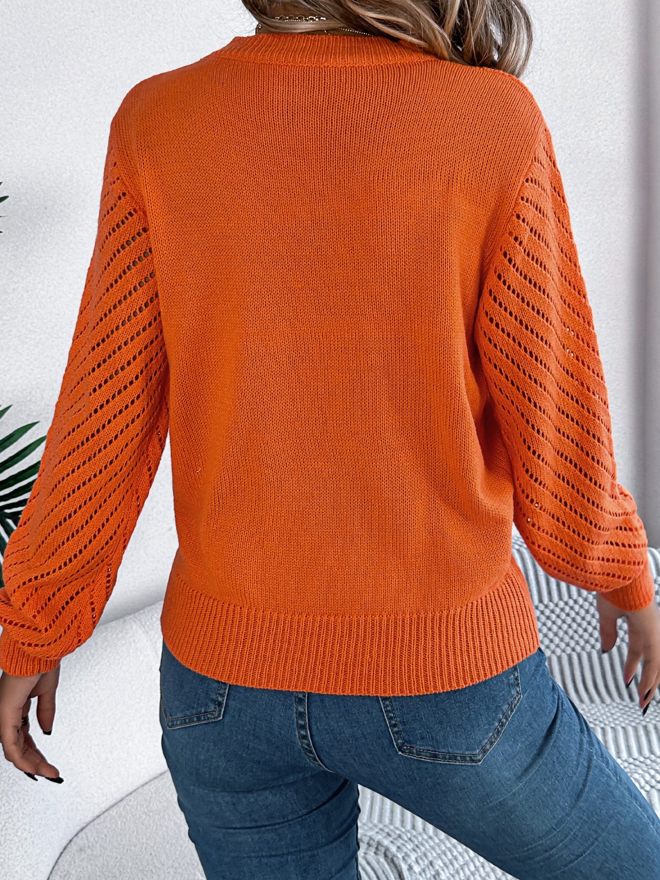 Effortlessly Chic Lantern Sleeve Pullover - Your New Go-To! | Marvis - Marvis