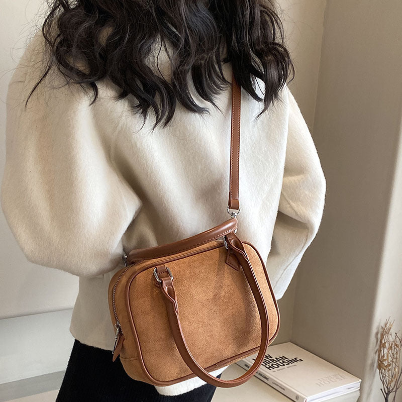 Chic Suede Crossbody Handbag: Your Perfect Daily Companion | Marvis - Marvis