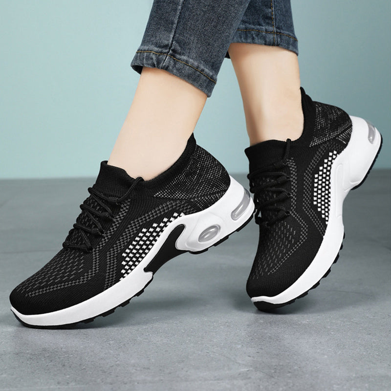 Walk on Air: Lace-Up Air Cushion Sneakers for All-Day Comfort | Marvis - Marvis