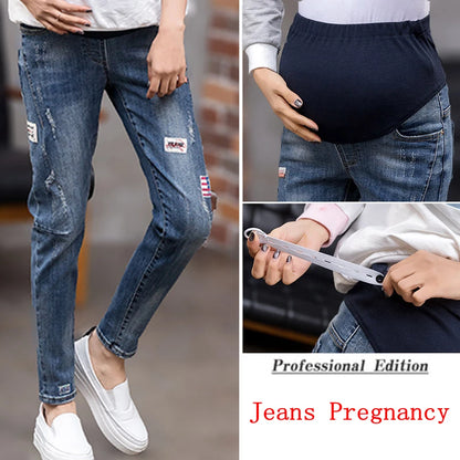 Stylish & Comfy Maternity Blue Jeans for Moms-to-Be | Marvis - Marvis