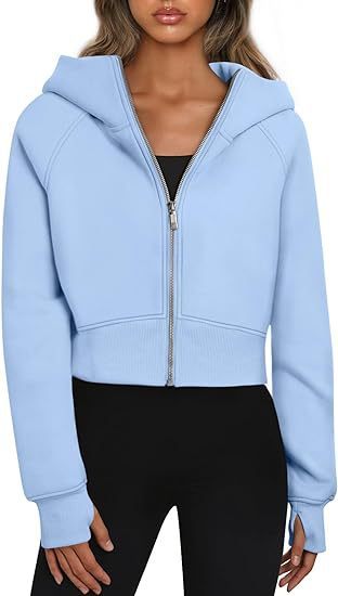 Sporty & Cozy: Zippered Hooded Fleece Sweatshirt | Marvis - Marvis