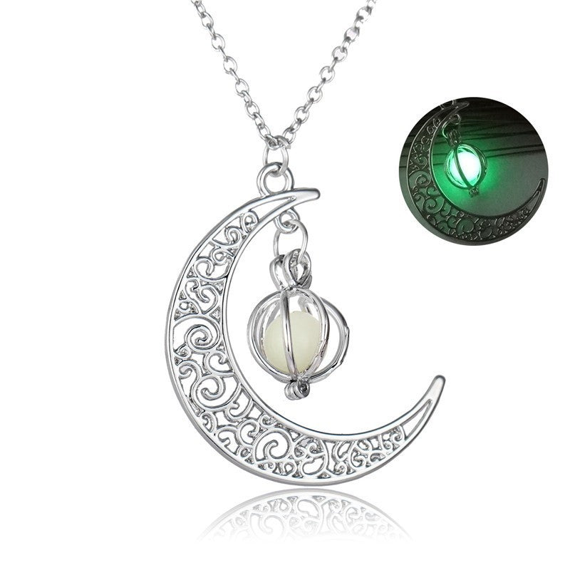 Glow with Elegance: Moon Healing Necklace for Radiant Nights | Marvis - Marvis