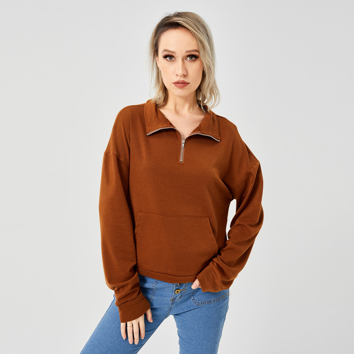 Cozy & Chic: The Ultimate Women's Pullover Sweatshirt | Marvis - Marvis