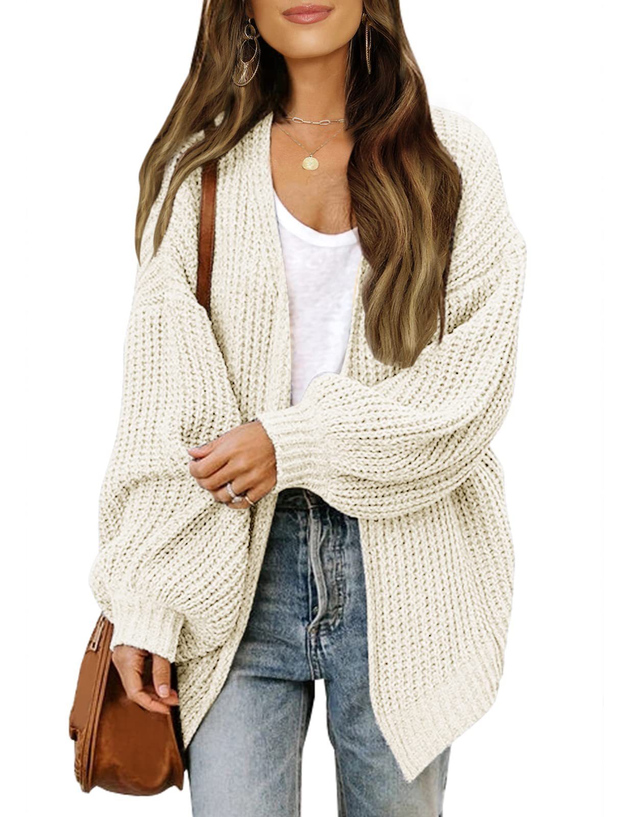 Cozy Up in Style: Lantern-Sleeved Sweater with Pockets | Marvis - Marvis