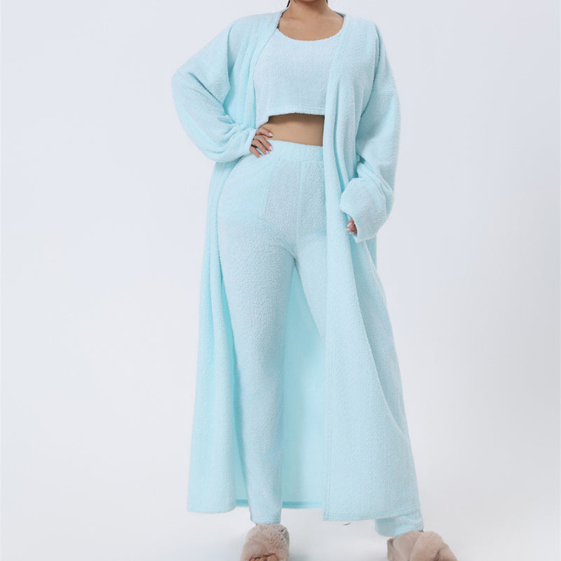 Ultimate Cozy 3-Piece Pajama Lounge Set – Stay Warm & Cute | Marvis - Marvis