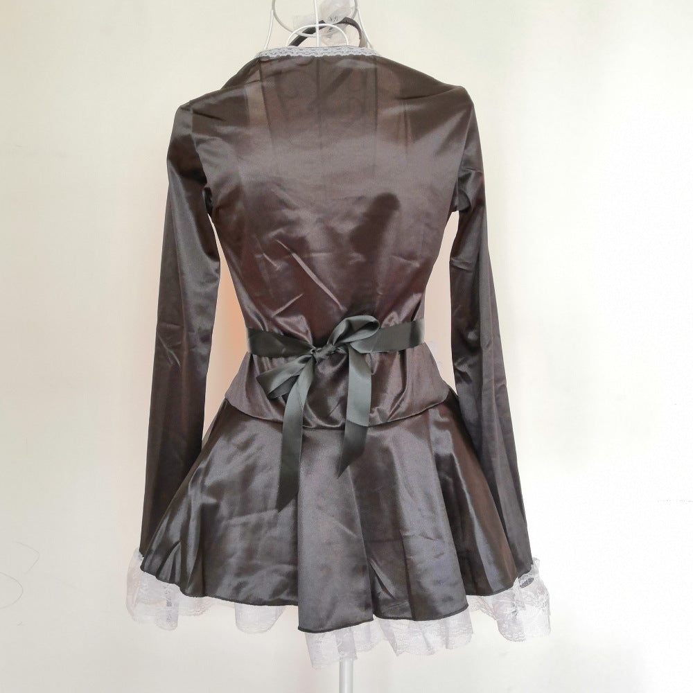 Spooky & Sassy: Halloween Maid Dress for Bold Women | Marvis - Marvis