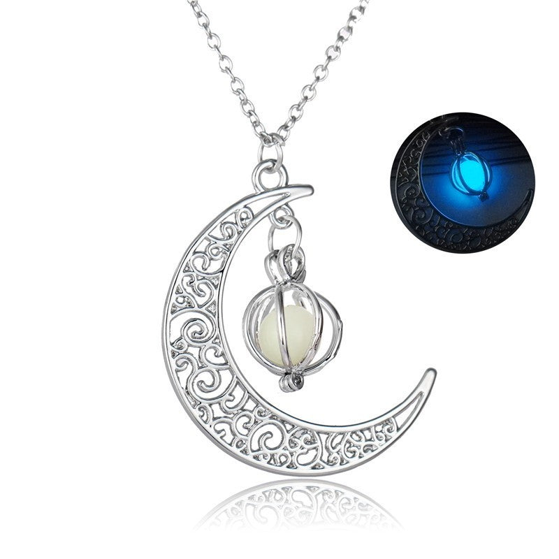 Glow with Elegance: Moon Healing Necklace for Radiant Nights | Marvis - Marvis