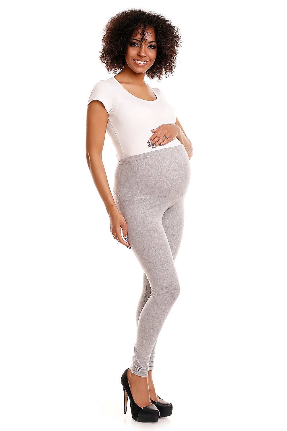 Non-Pressure Maternity Leggings - Model 84438 PeeKaBoo | Marvis - Marvis