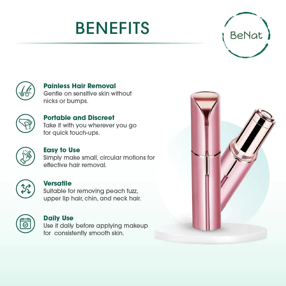 Flawless Brows & Smooth Skin: Rechargeable Hair Remover Set | Marvis - Marvis