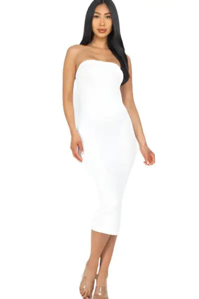 Bandeau Strapless Dress: Effortless Elegance & Allure | Marvis - Marvis