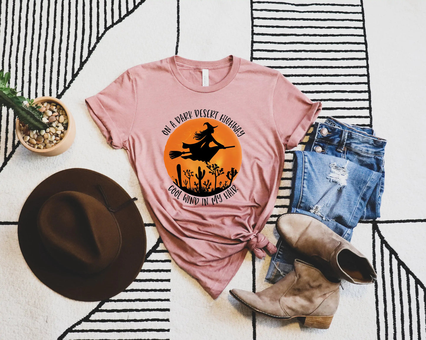 Desert Vibes: Cool Wind Halloween Shirt | Marvis - Marvis