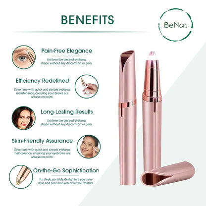 Flawless Brows & Smooth Skin: Rechargeable Hair Remover Set | Marvis - Marvis