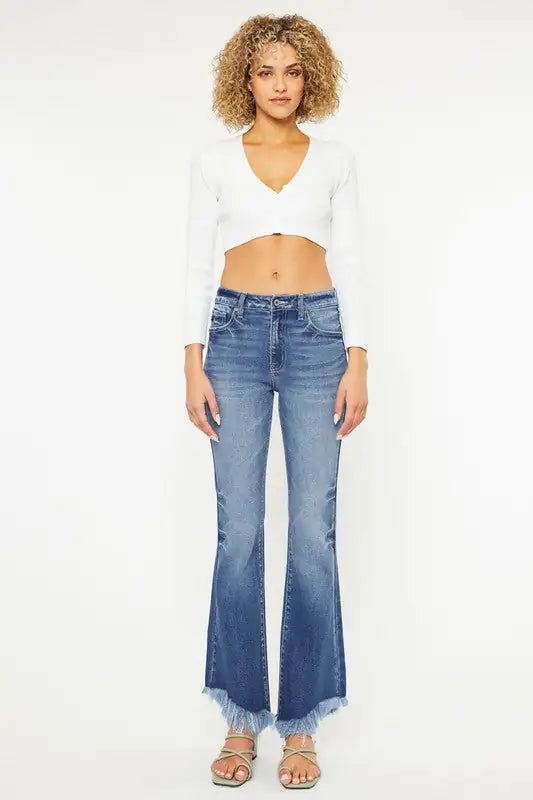 Rock the Retro Look: KanCan High-Rise Bootcut Jeans | Marvis - Marvis