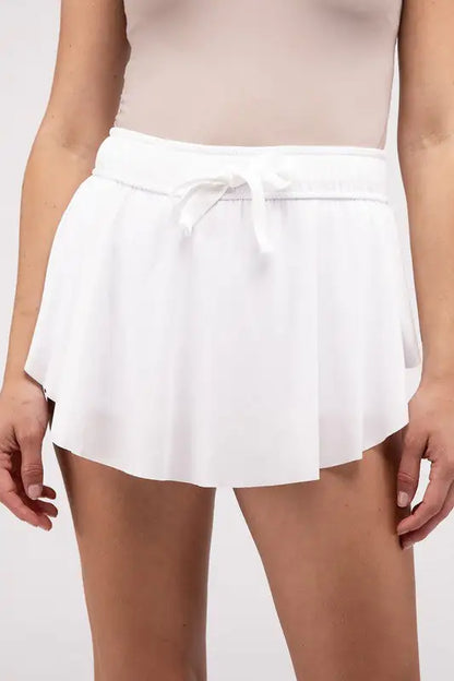 Game, Set, Match! Zenana Ruffle Hem Tennis Skirt with Pockets | Marvis - Marvis