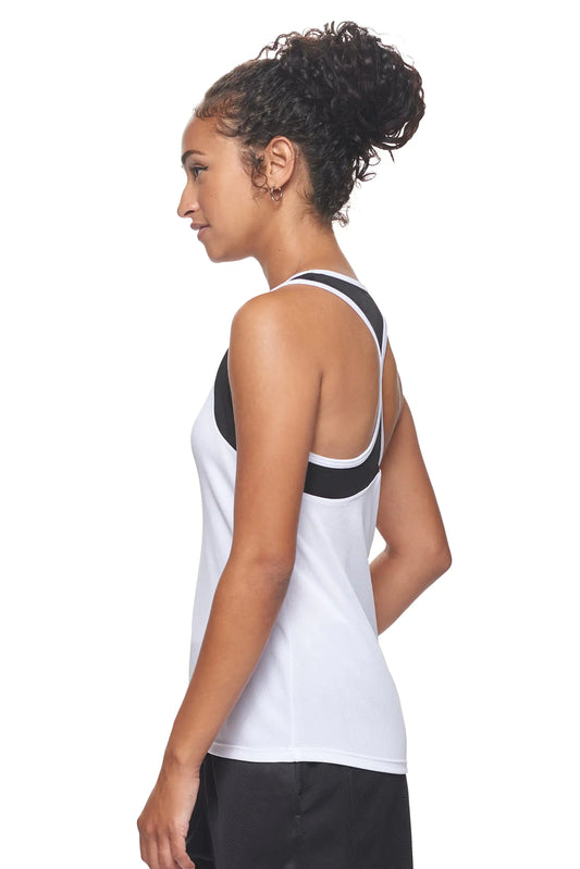 Feel the Breeze: Women's OxyMesh™ Distance Racerback Tank | Marvis - Marvis