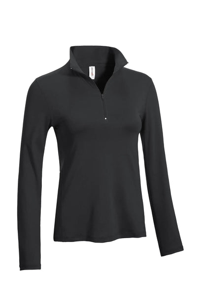 Comfy & Chic: Women's Quarter-Zip Track Suit Pullover Top | Marvis - Marvis