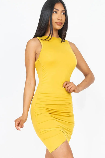 Chic & Sleek: Shirred Bodycon Mini Dress | Marvis - Marvis