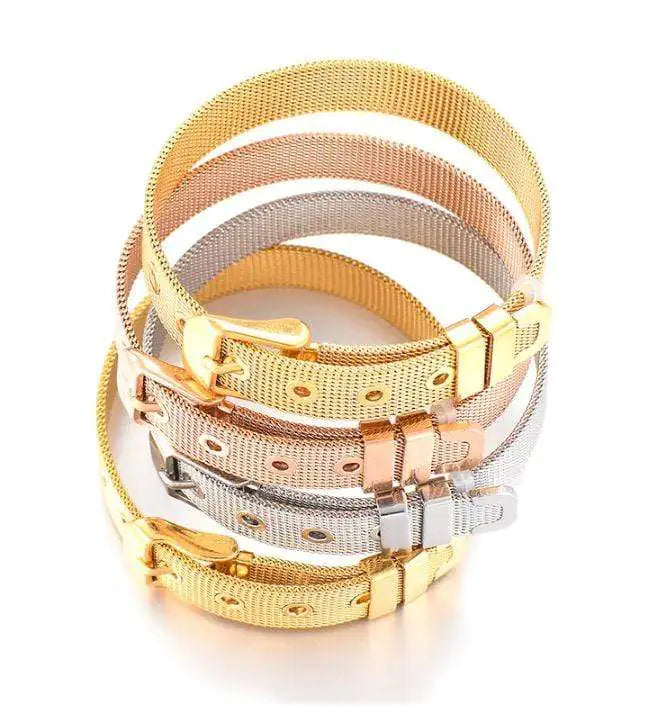 Elegant Simplicity: Stainless Steel Slider Bracelet | Marvis - Marvis