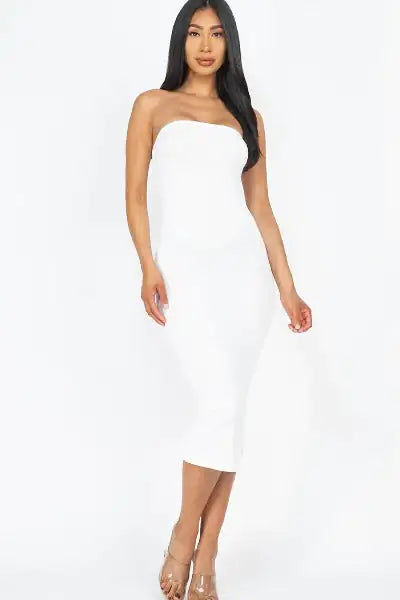 Bandeau Strapless Dress: Effortless Elegance & Allure | Marvis - Marvis