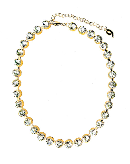 Sparkle & Shine: Rhinestone Cup Chain Necklace | Marvis - Marvis