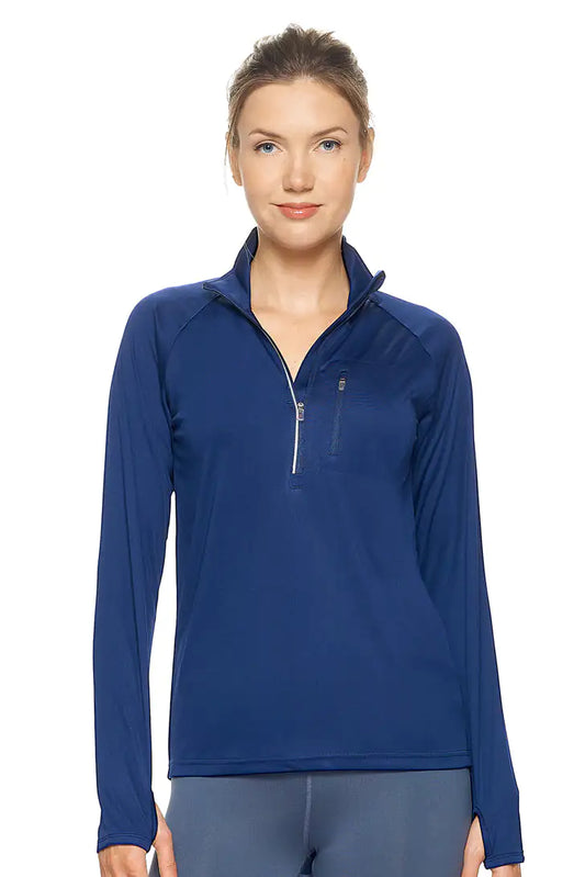 Women's DriMax™ Half Zip Run Away Top | Marvis - Marvis