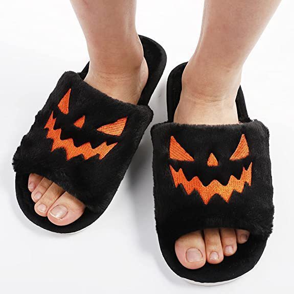 Snuggle Up in Style: Halloween Cute Warm Home Slippers | Marvis - Marvis