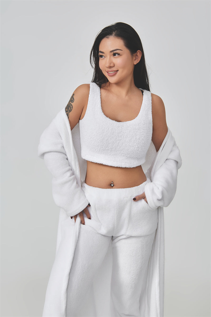 Ultimate Cozy 3-Piece Pajama Lounge Set – Stay Warm & Cute | Marvis - Marvis