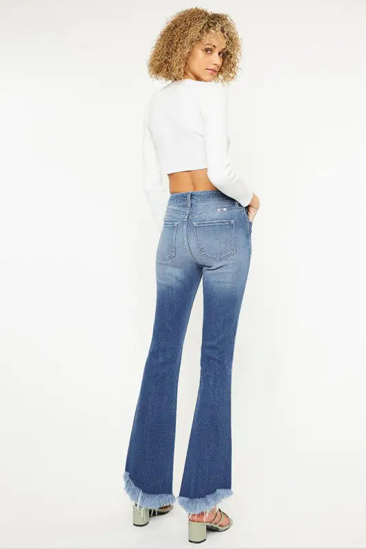 Rock the Retro Look: KanCan High-Rise Bootcut Jeans | Marvis - Marvis