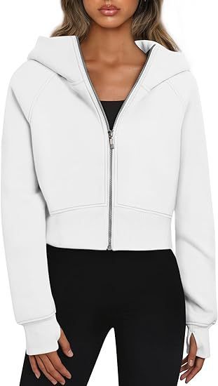 Sporty & Cozy: Zippered Hooded Fleece Sweatshirt | Marvis - Marvis