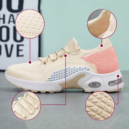 Walk on Air: Lace-Up Air Cushion Sneakers for All-Day Comfort | Marvis - Marvis