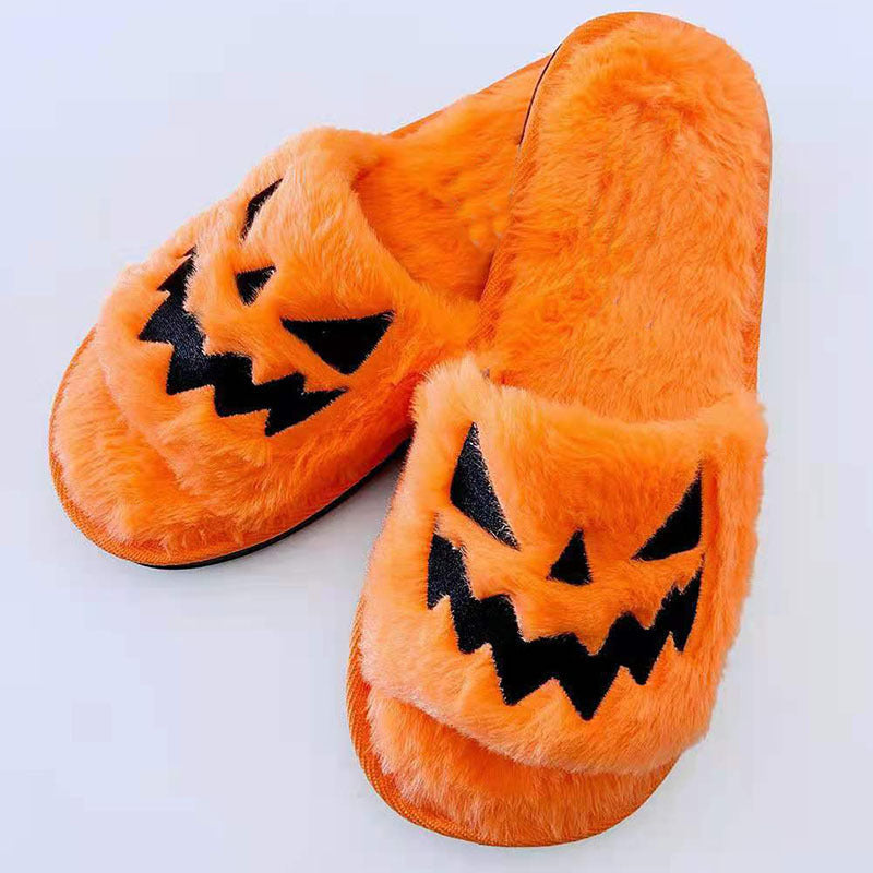 Snuggle Up in Style: Halloween Cute Warm Home Slippers | Marvis - Marvis