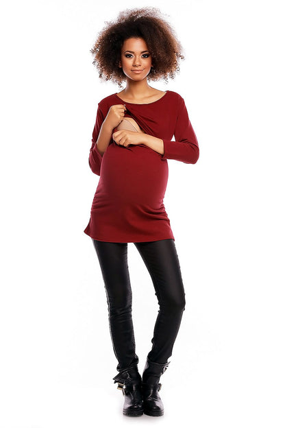 Chic Maternity Tunic Model 84455 - Versatile & Comfortable | Marvis - Marvis