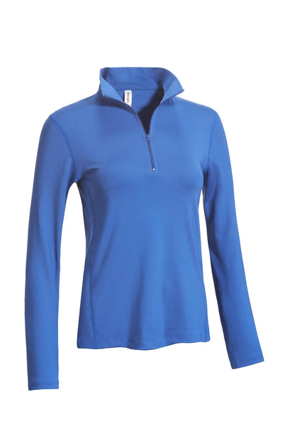 Comfy & Chic: Women's Quarter-Zip Track Suit Pullover Top | Marvis - Marvis