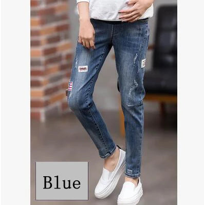 Stylish & Comfy Maternity Blue Jeans for Moms-to-Be | Marvis - Marvis