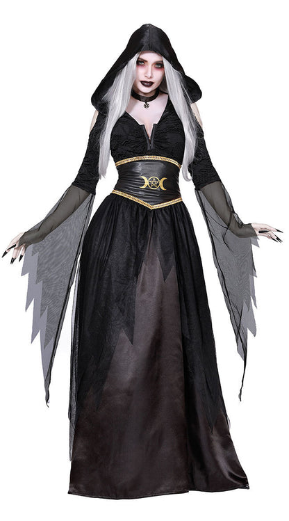 Dark Vampire Witch Halloween Costume - Hauntingly Stylish! | Marvis - Marvis