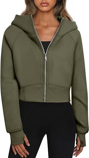 Sporty & Cozy: Zippered Hooded Fleece Sweatshirt | Marvis - Marvis