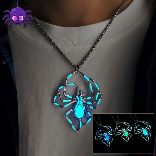 Light Up the Night: Luminous Spider Necklace | Marvis - Marvis