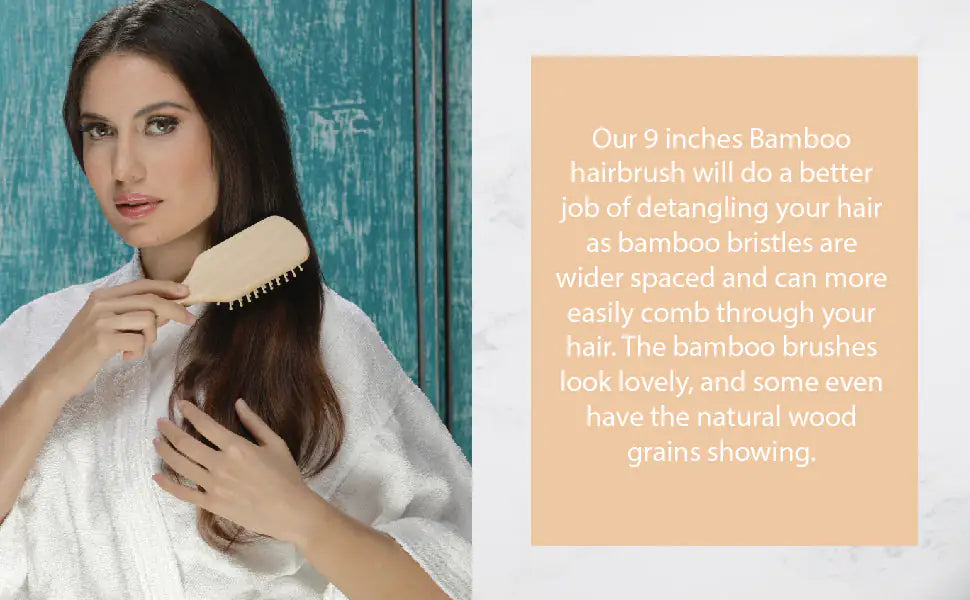 Eco-Friendly Wooden Detangling Hair Brush | Marvis - Marvis